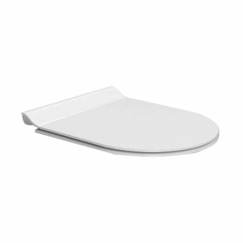 NORM/PURA deska WC SLIM soft close, duroplast, biała/chrom