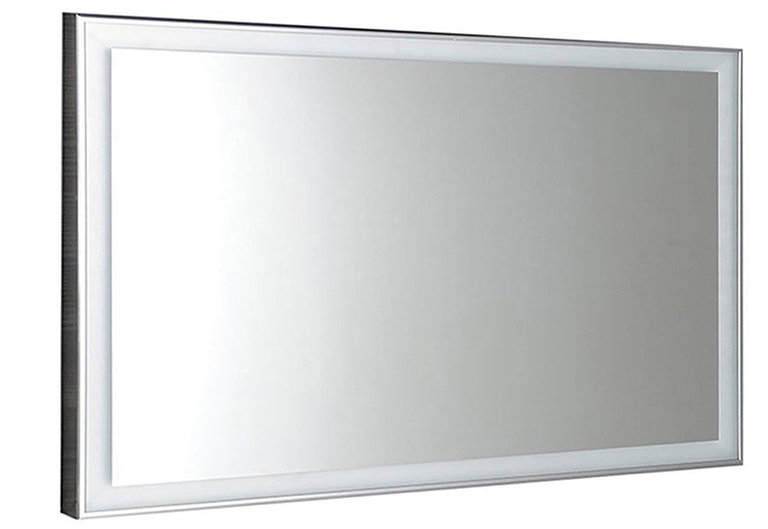 LUMINAR lustro w ramie z podświetleniem LED 1200x550mm, chrom LUMINAR lustro w ramie z podświetleniem LED 1200x550mm, chrom