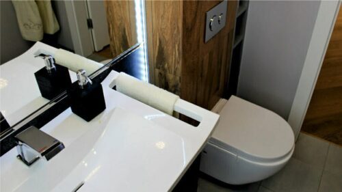 LUPO umywalka kompozytowa 72x45cm, biała