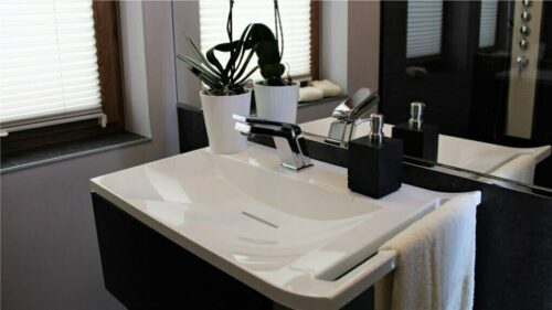 LUPO umywalka kompozytowa 72x45cm, biała