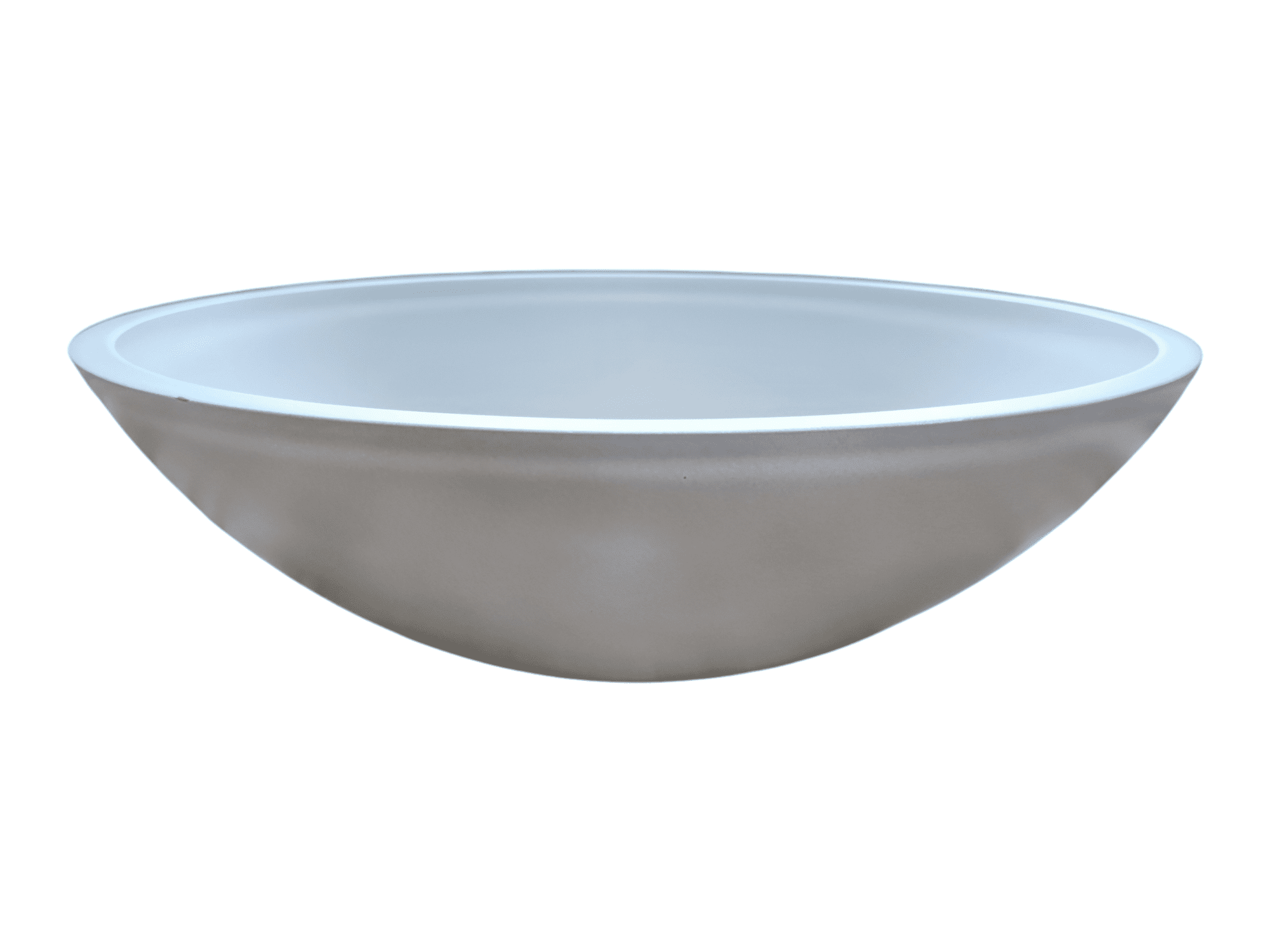 TELICA umywalka szklana okrągła średnica 42 cm biała TELICA umywalka szklana okrągła średnica 42 cm biała