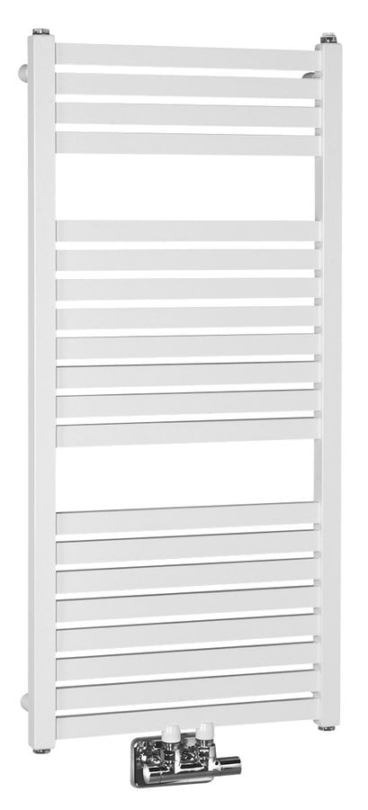 TONDI grzejnik łazienkowy 450x970 mm podłączenie centralne dolne biały TONDI grzejnik łazienkowy 450x970 mm podłączenie centralne dolne biały