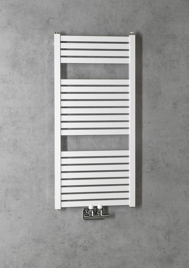 TONDI grzejnik łazienkowy 450x970 mm podłączenie centralne dolne biały TONDI grzejnik łazienkowy 450x970 mm podłączenie centralne dolne biały