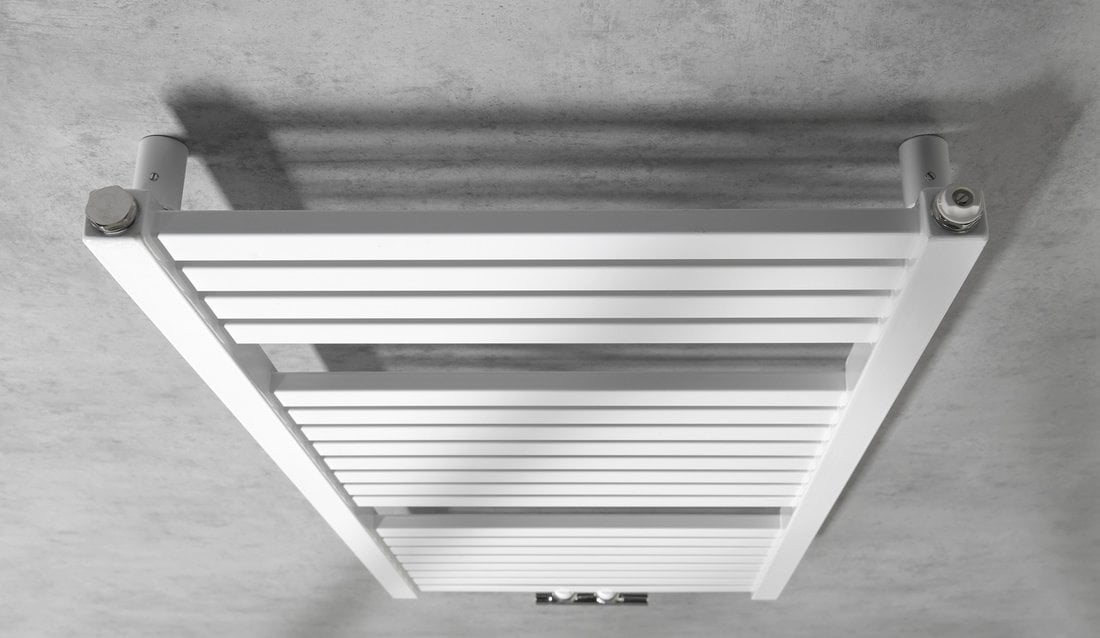TONDI grzejnik łazienkowy 450x970 mm podłączenie centralne dolne biały TONDI grzejnik łazienkowy 450x970 mm podłączenie centralne dolne biały
