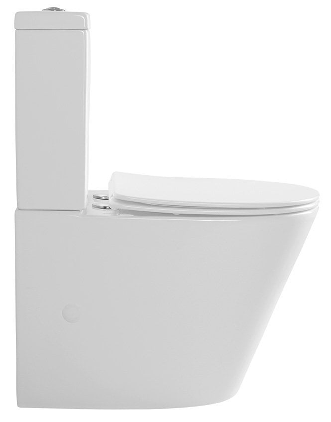 PACO RIMLESS kompakt WC ze spłuczką odpływ uniwersalny biały PACO RIMLESS kompakt WC ze spłuczką odpływ uniwersalny biały