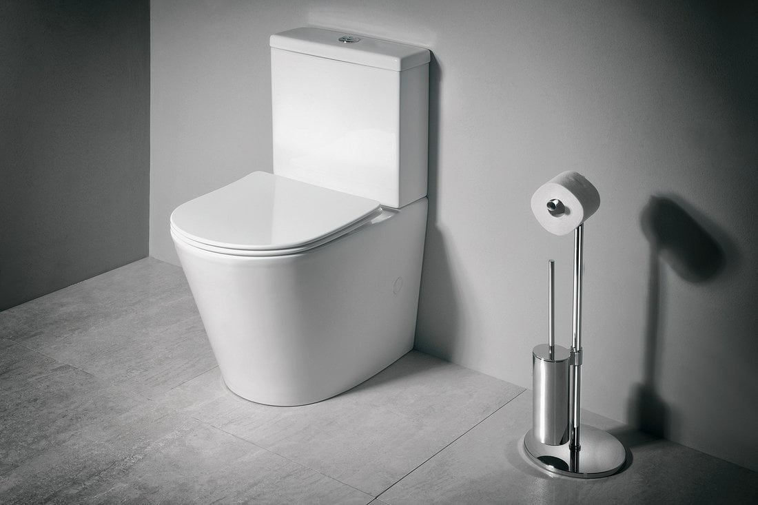 PACO RIMLESS kompakt WC ze spłuczką odpływ uniwersalny biały PACO RIMLESS kompakt WC ze spłuczką odpływ uniwersalny biały