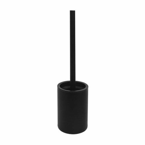 X-ROUND BLACK szczotka WC stojąca kolor czarny mat