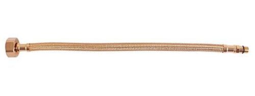 Wąż przyłączeniowy nierdzewny 3/8'xM10 35 cm kolor złoty