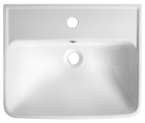 NEON umywalka ceramiczna meblowa 45x41,5 cm biała