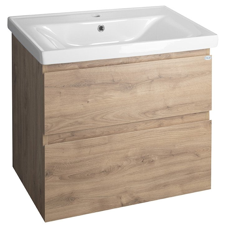 ALTAIR szafka umywalkowa 67x60x45 cm dąb emporio ALTAIR szafka umywalkowa 67x60x45 cm dąb emporio
