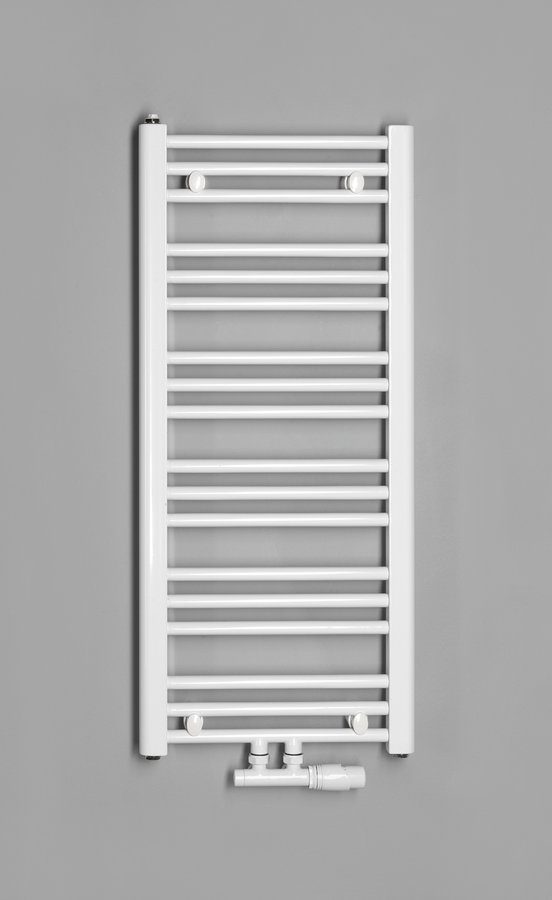 ALBRECHT grzejnik łazienkowy 400x930 mm podłączenie centralne dolne biały ALBRECHT grzejnik łazienkowy 400x930 mm podłączenie centralne dolne biały