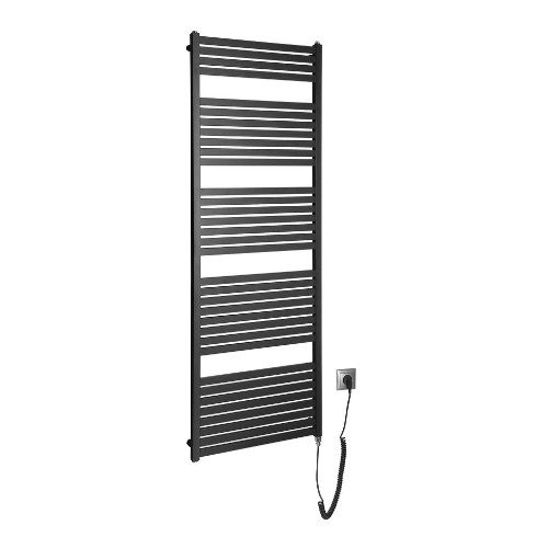 TONDI-E grzejnik elektryczny 600x1690mm 800W czarny mat