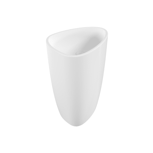 ETNA umywalka wolnostojąca Monoblok 58cm z zaślepką ceramiczną biała