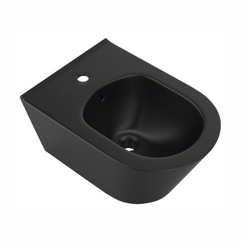 AVVA bidet wiszący 35,5x53 cm, czarny mat