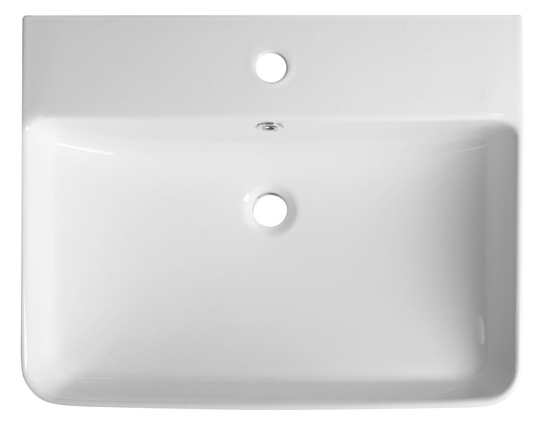 NERON umywalka ceramiczna 60x48 cm biały NERON umywalka ceramiczna 60x48 cm biały