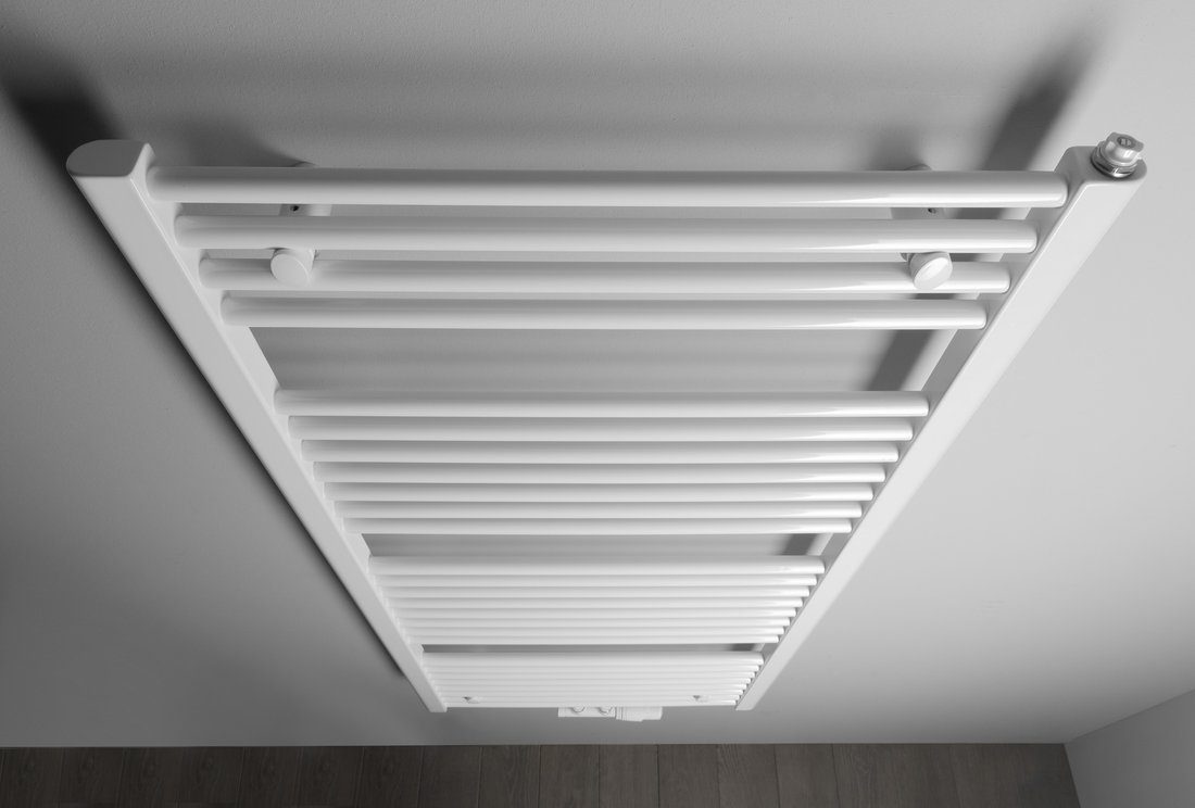 DIRECT grzejnik łazienkowy 450x1320 mm podłączenie środkowe dolne biały DIRECT grzejnik łazienkowy 450x1320 mm podłączenie środkowe dolne biały
