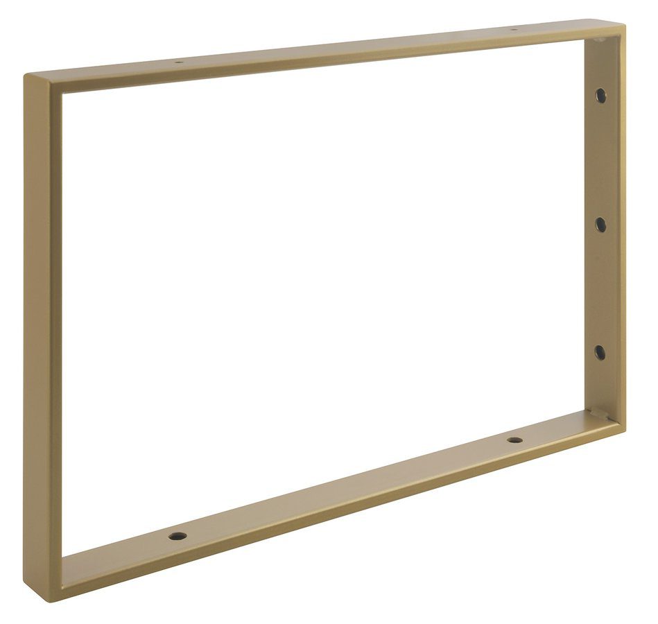 Wspornik 490x330x40mm stal malowana złoty mat Wspornik 490x330x40mm stal malowana złoty mat