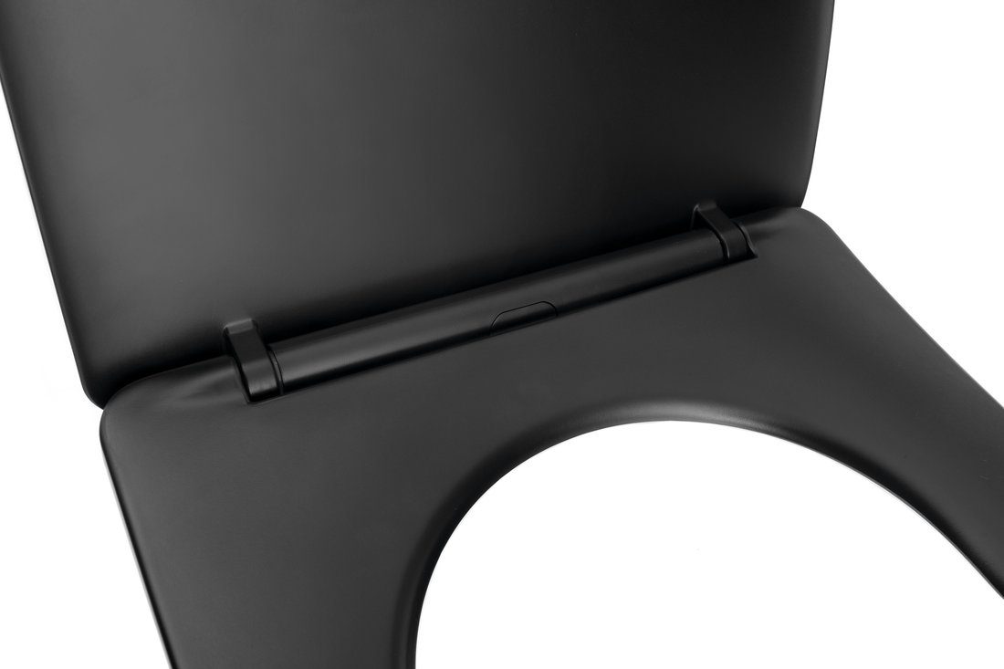 PACO deska SLIM do kompaktu WC Soft Close czarny mat PACO deska SLIM do kompaktu WC Soft Close czarny mat