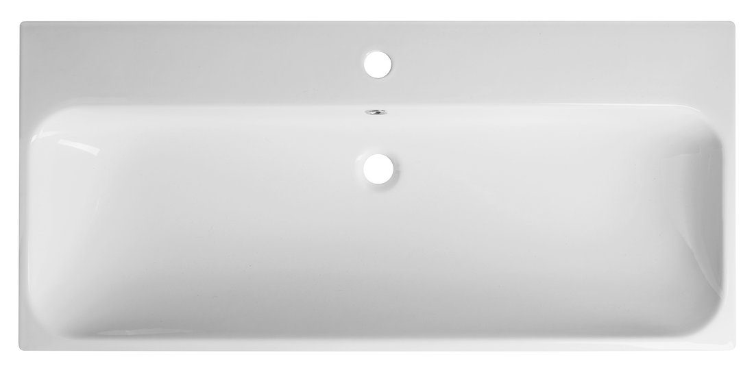 TORIDI umywalka ceramiczna 101x46 cm biała TORIDI umywalka ceramiczna 101x46 cm biała