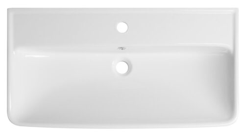 NEON umywalka ceramiczna 80x41,5cm biała