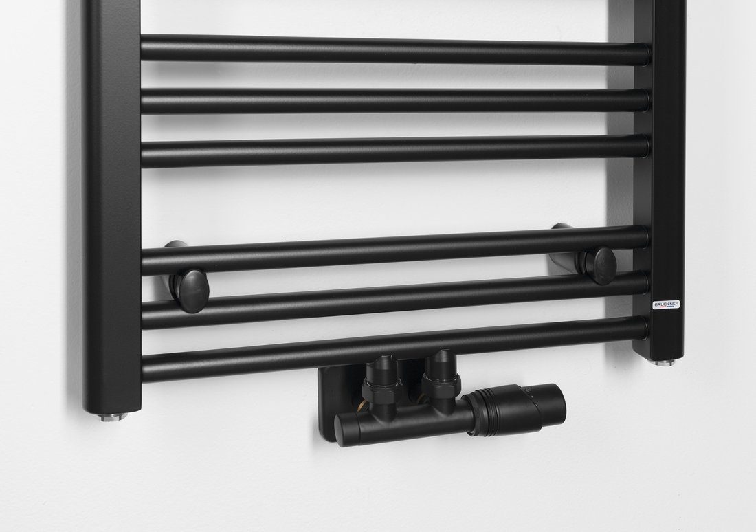 ALBRECHT grzejnik 500x1570 mm podłączenie środkowe dolne czarny mat ALBRECHT grzejnik 500x1570 mm podłączenie środkowe dolne czarny mat