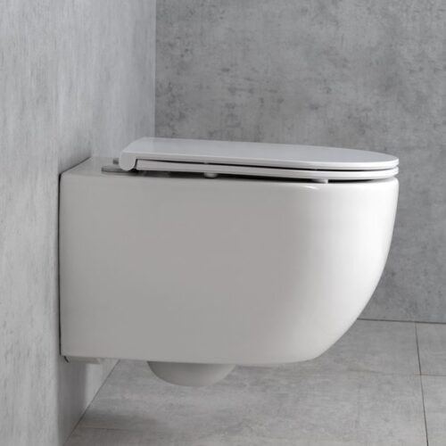 FULDA WC misa wisząca Vortex Rimless biały