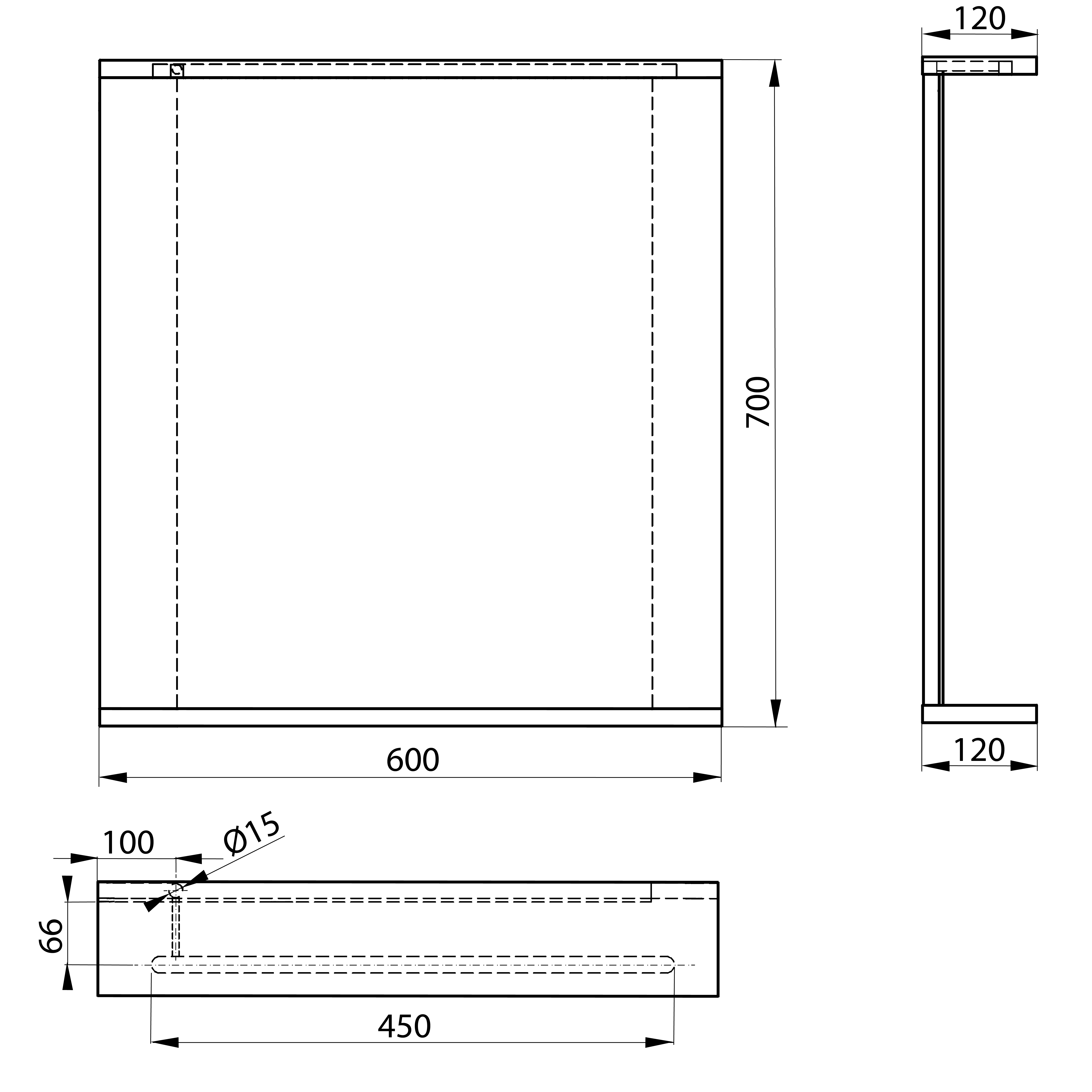 KORIN STRIP lustro z oświetleniem LED 60x70x12cm KORIN STRIP lustro z oświetleniem LED 60x70x12cm