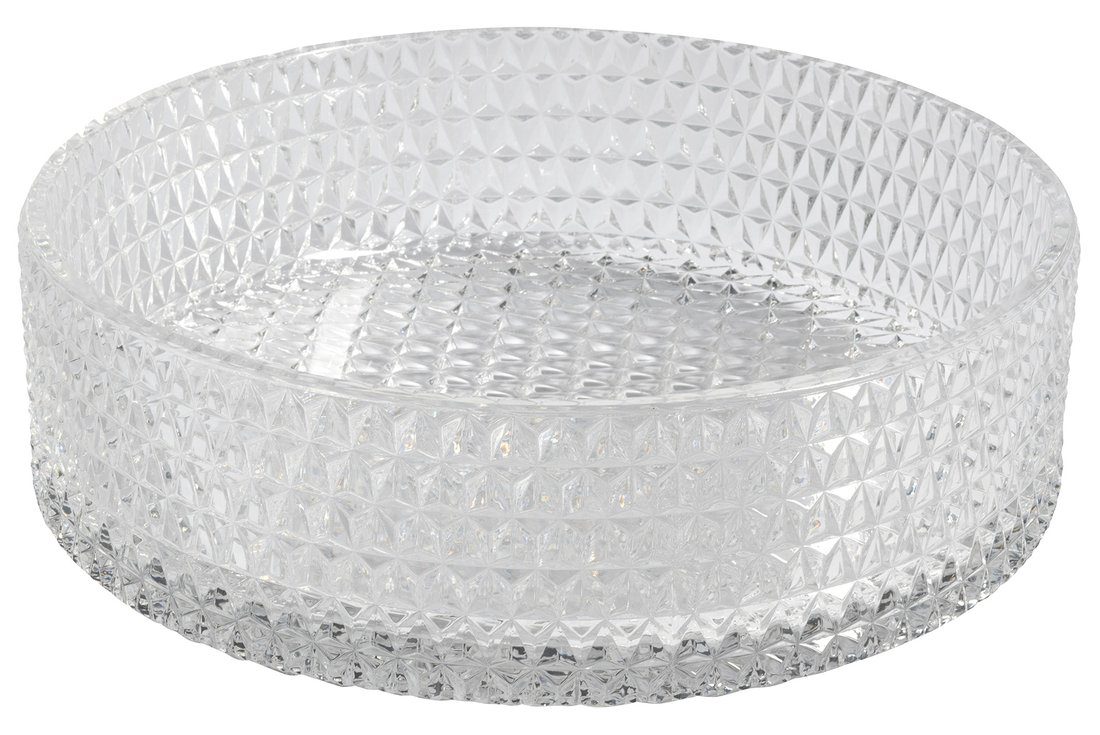 MARAGUA umywalka szklana średnica 39,5 cm przezroczysta MARAGUA umywalka szklana średnica 39,5 cm przezroczysta
