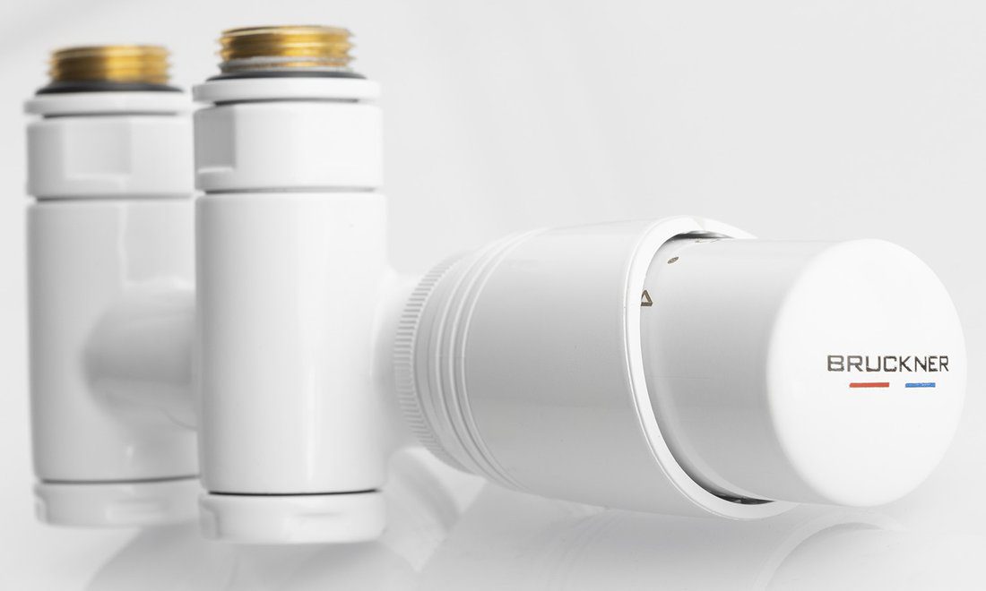 WICHER COMBI zestaw przyłączeniowy termostatyczny zespolony 50mm biały WICHER COMBI zestaw przyłączeniowy termostatyczny zespolony 50mm biały