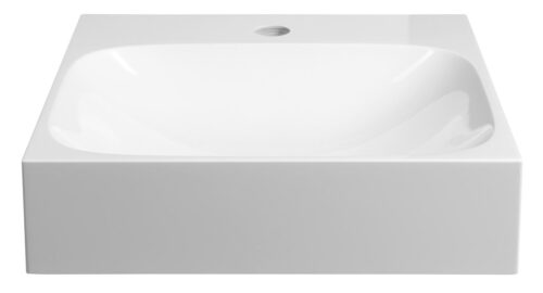 EMONA umywalka kompozytowa 40x40cm biała