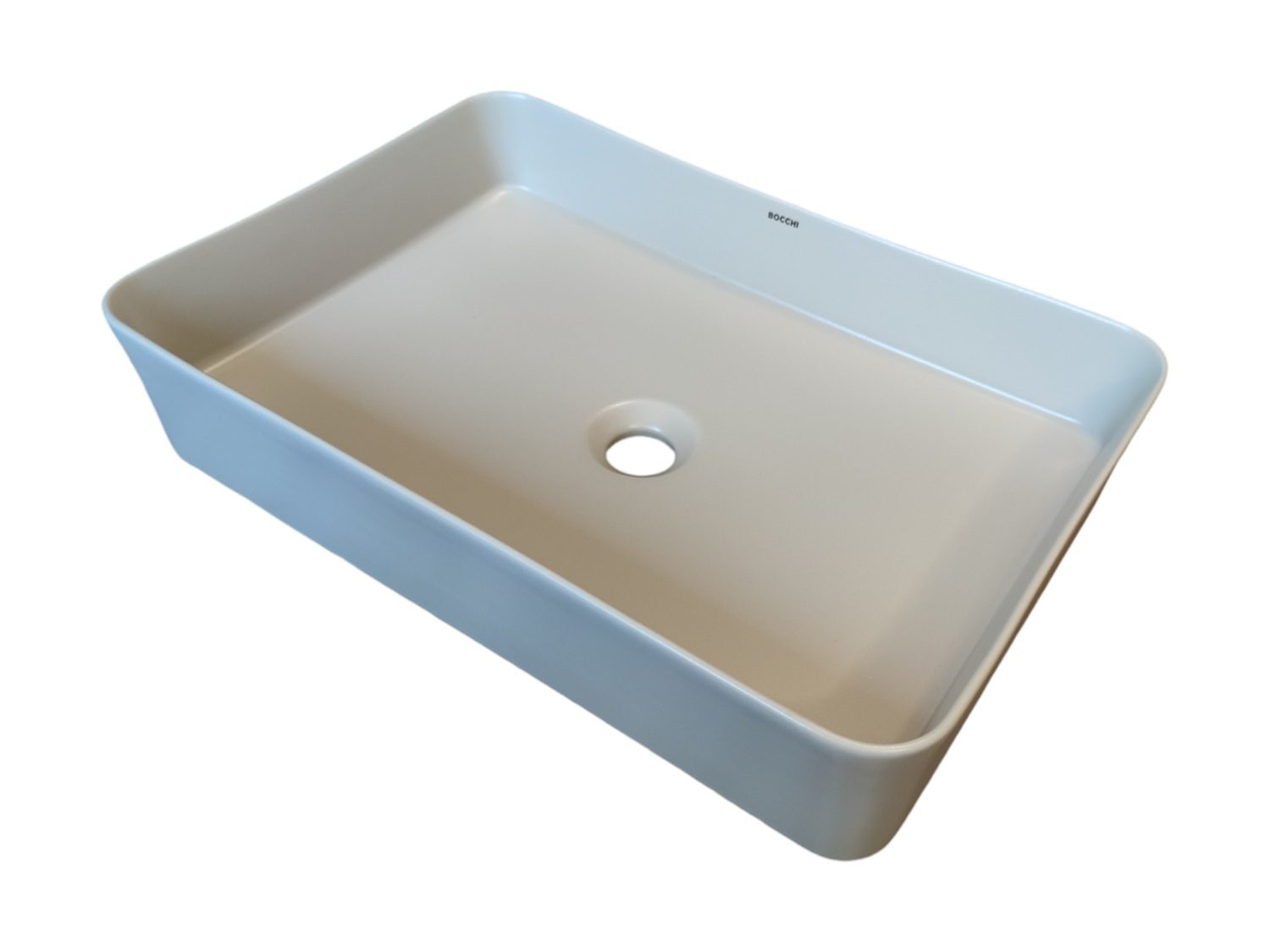 BOCCHI Sottile Slim umywalka nablatowa 55x38cm jaśminowy mat BOCCHI Sottile Slim umywalka nablatowa 55x38cm jaśminowy mat