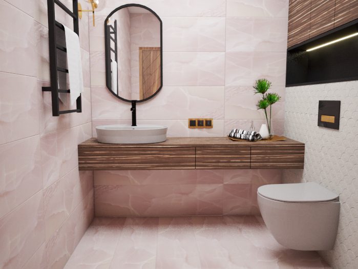 BOCCHI Sottile Slim umywalka ceramiczna nablatowa 60cm szary mat BOCCHI Sottile Slim umywalka ceramiczna nablatowa 60cm szary mat