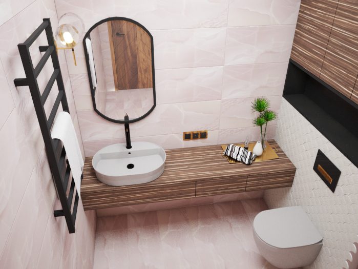 BOCCHI Sottile Slim umywalka ceramiczna nablatowa 60cm szary mat BOCCHI Sottile Slim umywalka ceramiczna nablatowa 60cm szary mat