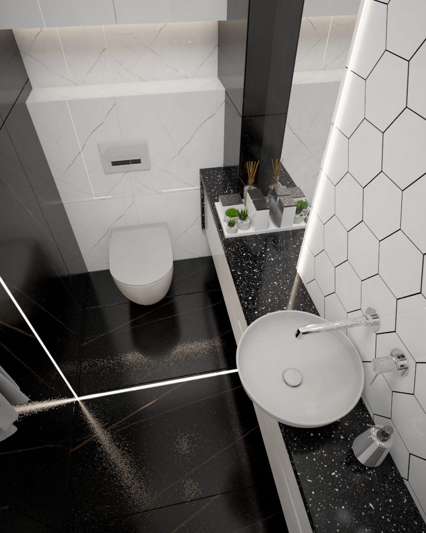 BOCCHI Sottile Slim umywalka okrągła ceramiczna 38cm szary mat BOCCHI Sottile Slim umywalka okrągła ceramiczna 38cm szary mat