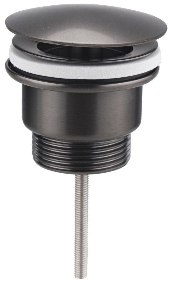 Korek umywalkowy 5/4" niezamykany 10-55mm kolor gun metal Korek umywalkowy 5/4" niezamykany 10-55mm kolor gun metal