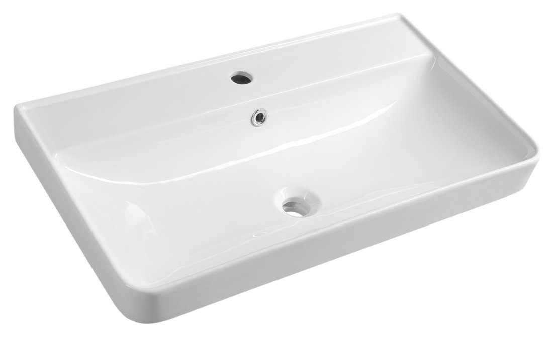 ZEN umywalka meblowa 80x45 cm biała ZEN umywalka meblowa 80x45 cm biała