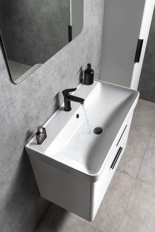 ZEN umywalka meblowa 80x45 cm biała ZEN umywalka meblowa 80x45 cm biała