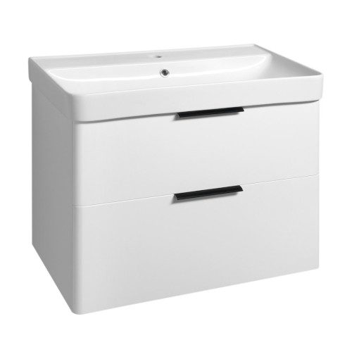 DENEB szafka umywalkowa wisząca 77,3x55x43,5 cm biały mat DENEB szafka umywalkowa wisząca 77,3x55x43,5 cm biały mat