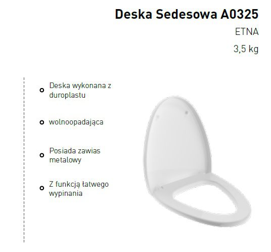 BOCCHI deska do misy WC ETNA limonka mat BOCCHI deska do misy WC ETNA limonka mat