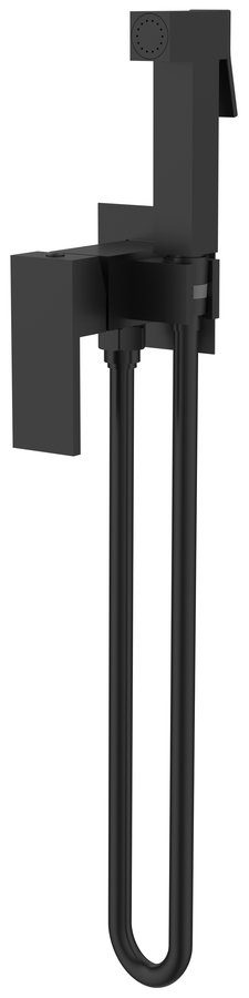 CUBEMIX bateria bidetowa podtynkowa czarny mat CUBEMIX bateria bidetowa podtynkowa czarny mat