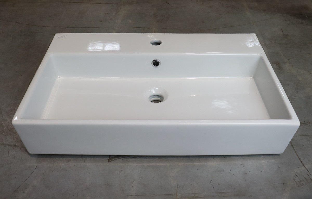 PURITA Umywalka meblowa 71x42cm biała PURITA Umywalka meblowa 71x42cm biała