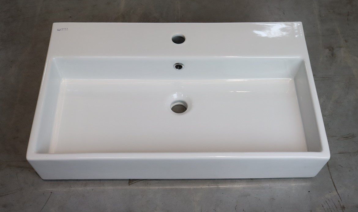 PURITA Umywalka meblowa 71x42cm biała PURITA Umywalka meblowa 71x42cm biała