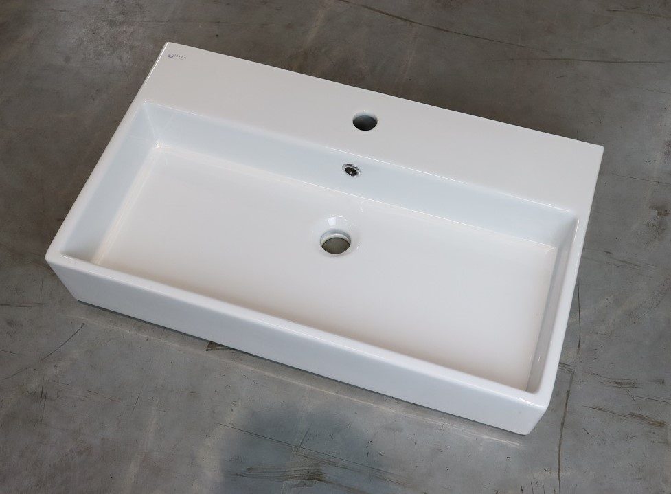 PURITA Umywalka meblowa 71x42cm biała PURITA Umywalka meblowa 71x42cm biała