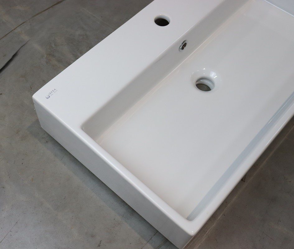 PURITA Umywalka meblowa 71x42cm biała PURITA Umywalka meblowa 71x42cm biała