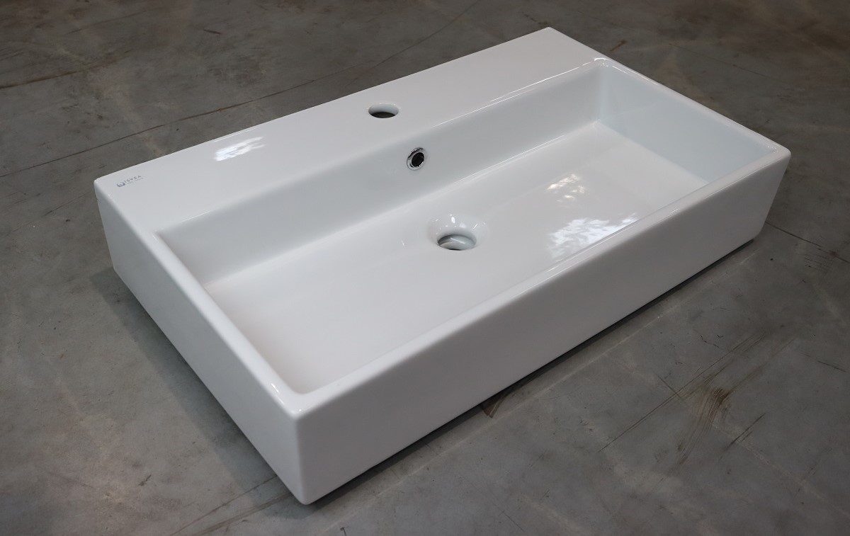PURITA Umywalka meblowa 71x42cm biała PURITA Umywalka meblowa 71x42cm biała
