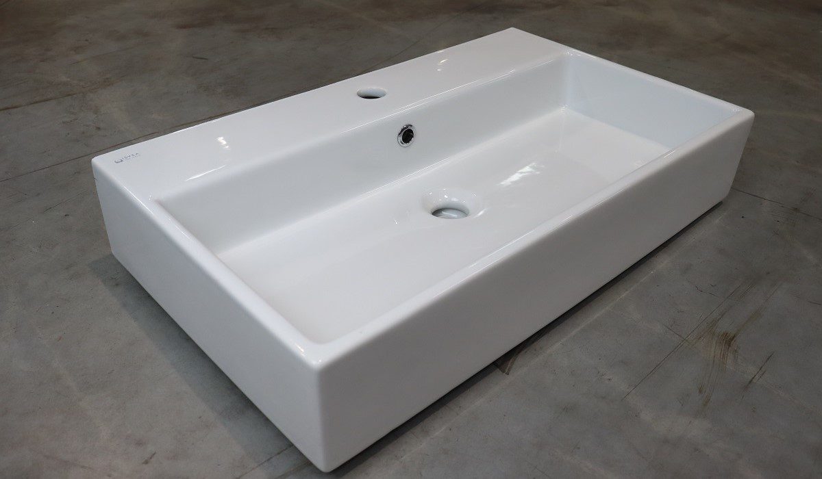 PURITA Umywalka meblowa 71x42cm biała PURITA Umywalka meblowa 71x42cm biała