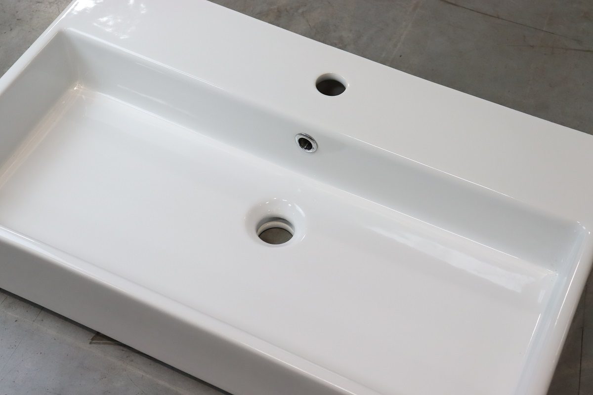 PURITA Umywalka meblowa 71x42cm biała PURITA Umywalka meblowa 71x42cm biała