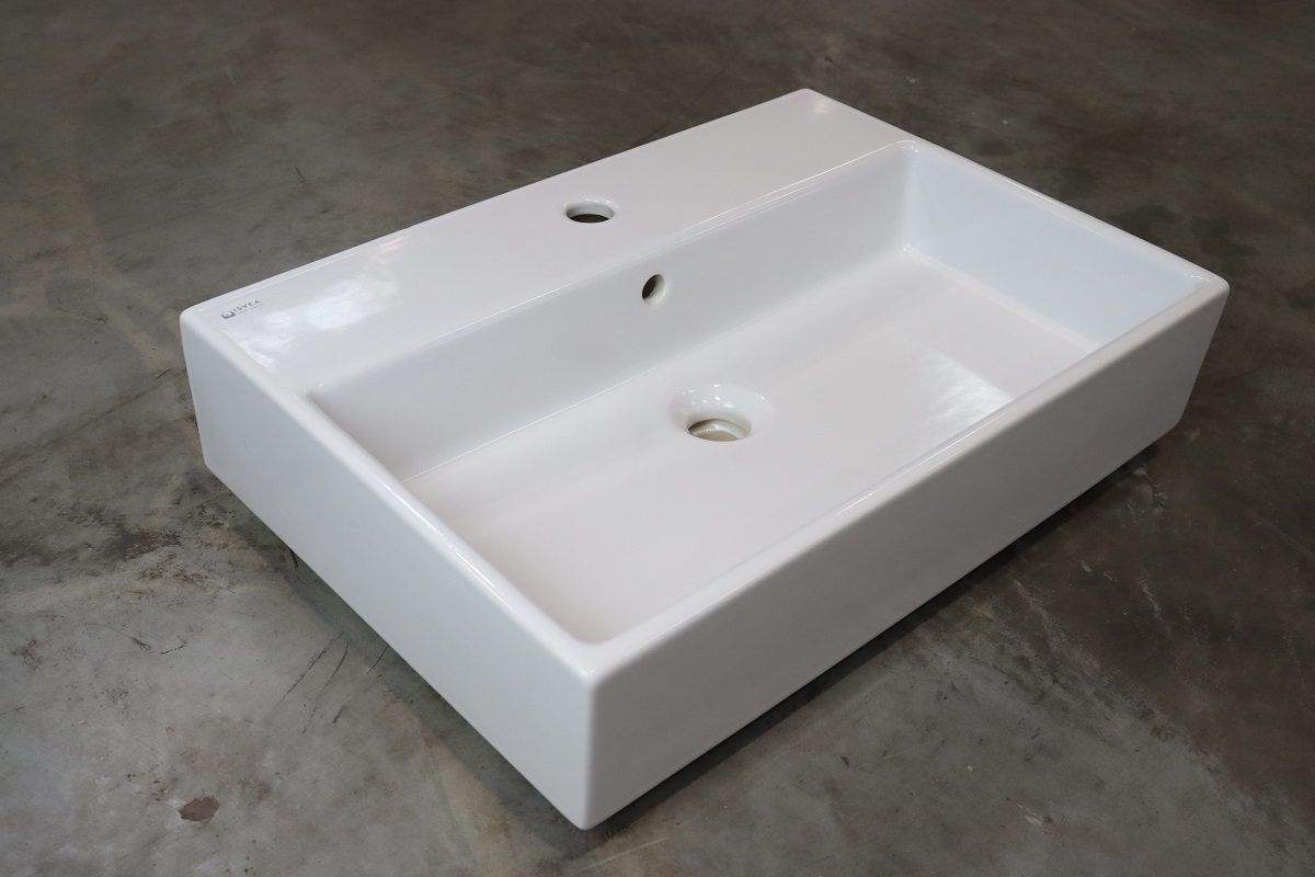 PURITA Umywalka meblowa 60x42cm biała PURITA Umywalka meblowa 60x42cm biała