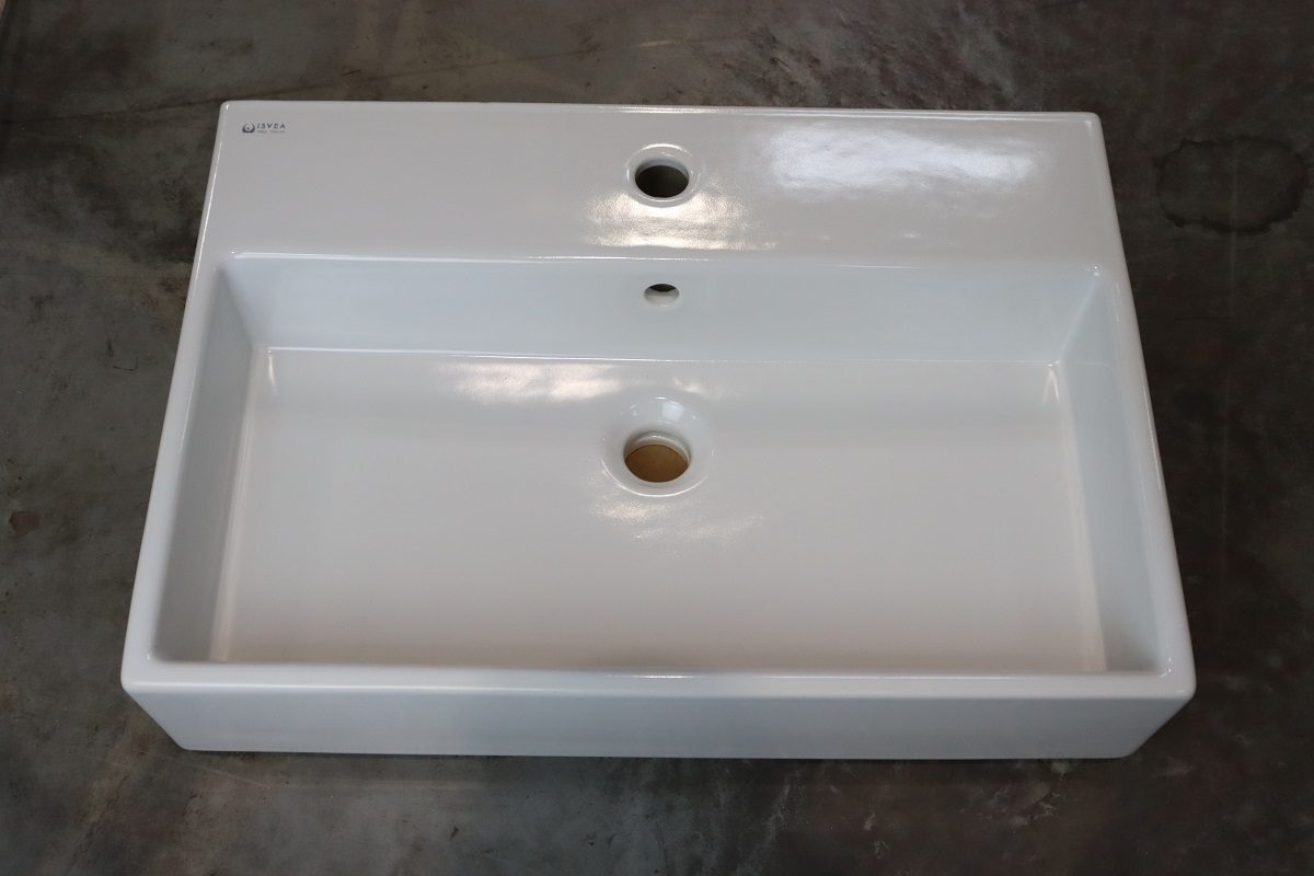 PURITA Umywalka meblowa 60x42cm biała PURITA Umywalka meblowa 60x42cm biała