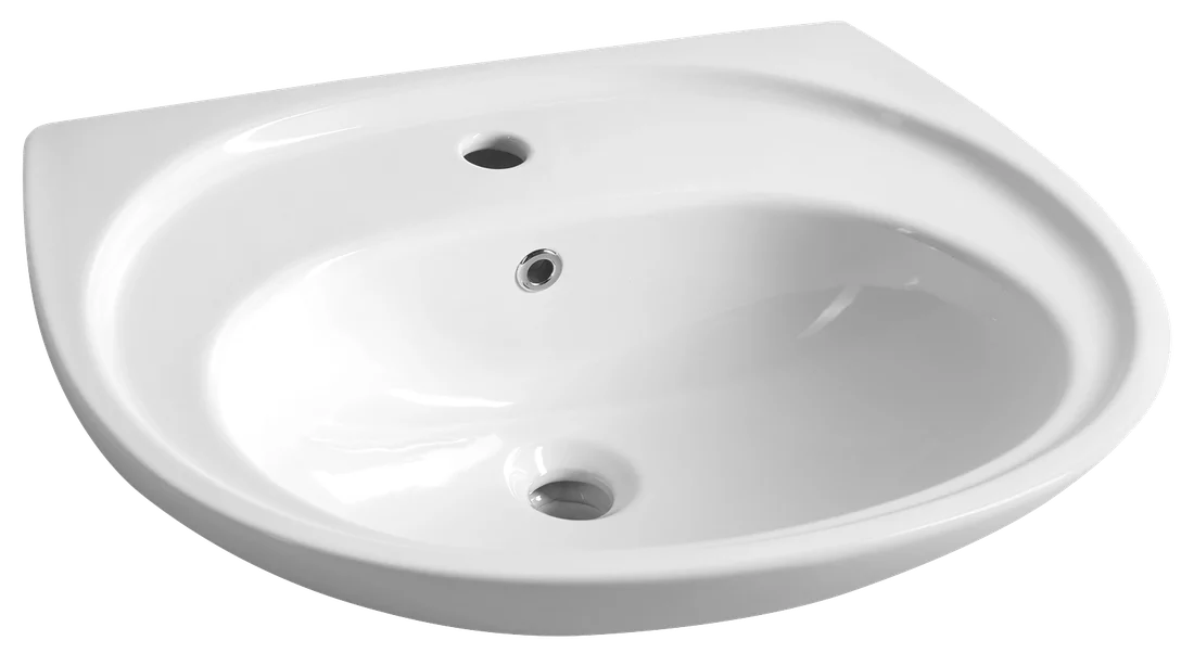 Umywalka ceramiczna zawieszana EGE 60x48 cm biała Umywalka ceramiczna zawieszana EGE 60x48 cm biała